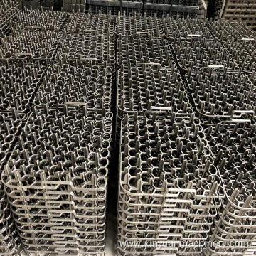 Professional production of heat treatment material trays